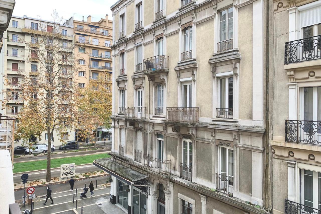 شقة #B3 Light Pink T2 Near Jaures Estacade Luminous غرونوبل المظهر الخارجي الصورة