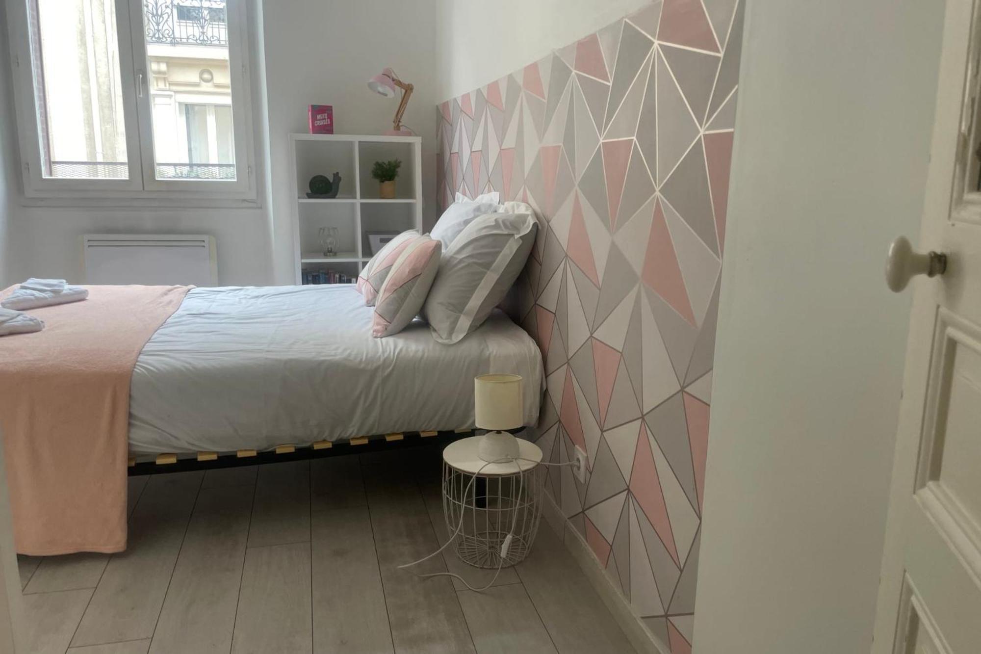 شقة #B3 Light Pink T2 Near Jaures Estacade Luminous غرونوبل المظهر الخارجي الصورة